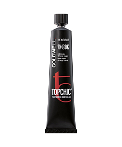 Goldwell Topchic 7N@BK - Краска для волос средний блонд с бежево-медным сиянием (осенний блонд) 60 мл